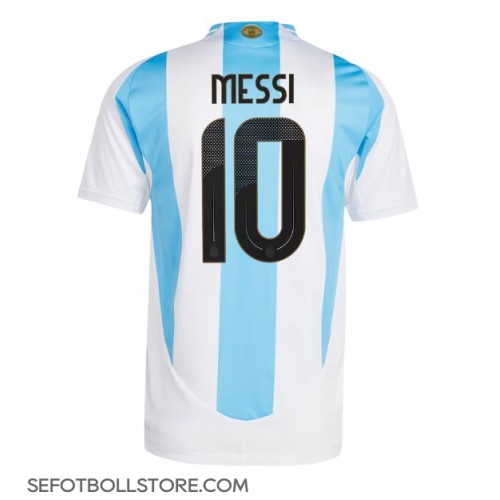 Argentina Lionel Messi #10 Replika Hemmatröja Copa America 2024 Kortärmad